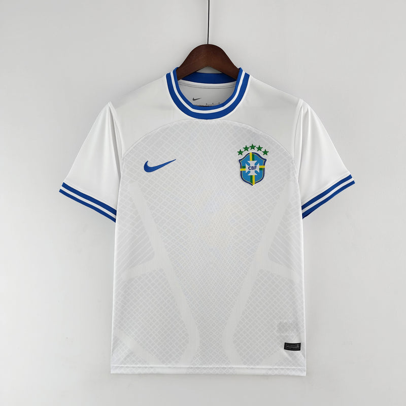 2022 Camisa do Brasil - Conceito - Branco