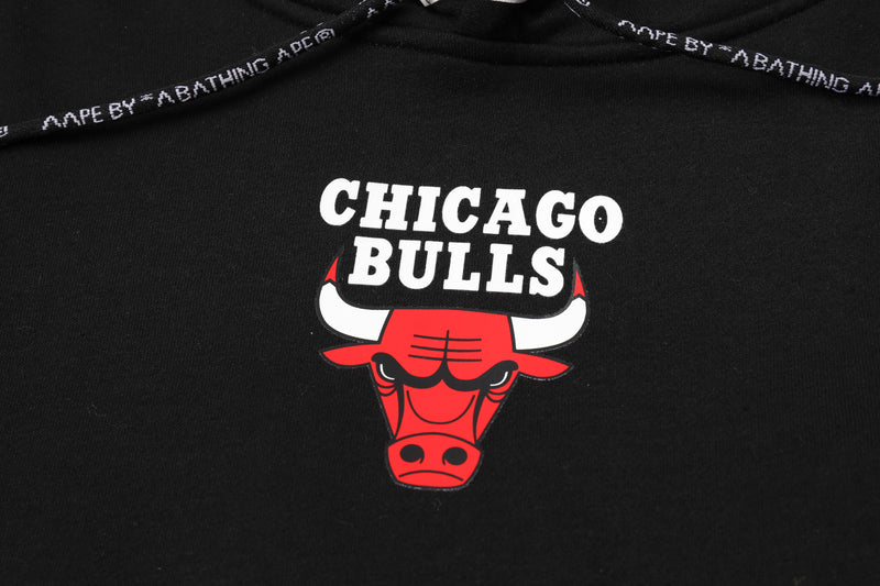 Moletom Suéter da NBA Chicago Bulls - Black