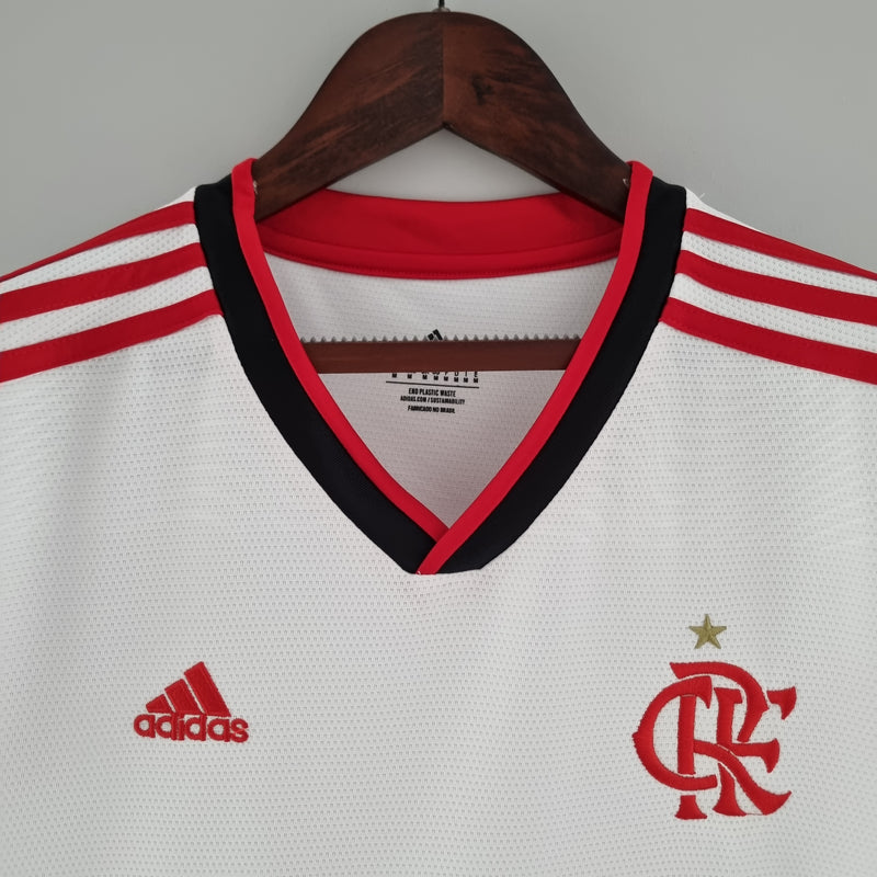 22/23 Feminino Flamengo - Segundo Uniforme - Branco