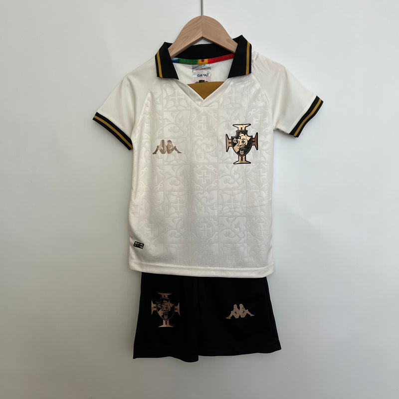 22/23 Conjunto Infantil Vasco da Gama - Branco