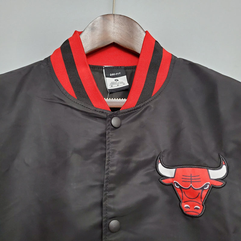 Moletom Jaqueta do Chicago Bulls - Preto