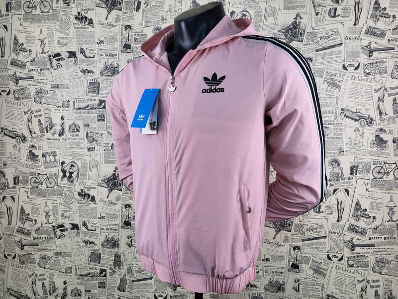 CORTA VENTO  adidas trevo rosa