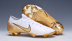 Chuteira Nike Vapor Mercurial XII Elite Euphoria Gold - Campo