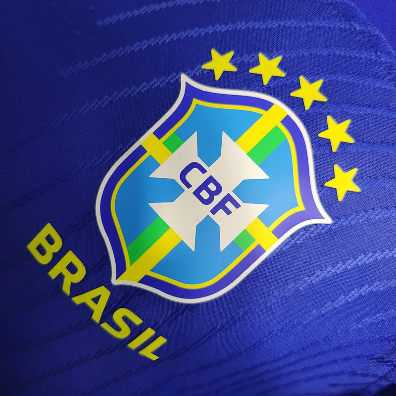 22/23 Brasil Jogador - Copa do Mundo - Segundo Uniforme