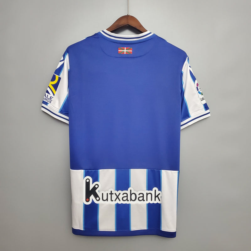 20/21 Real Sociedad - primeiro Uniforme