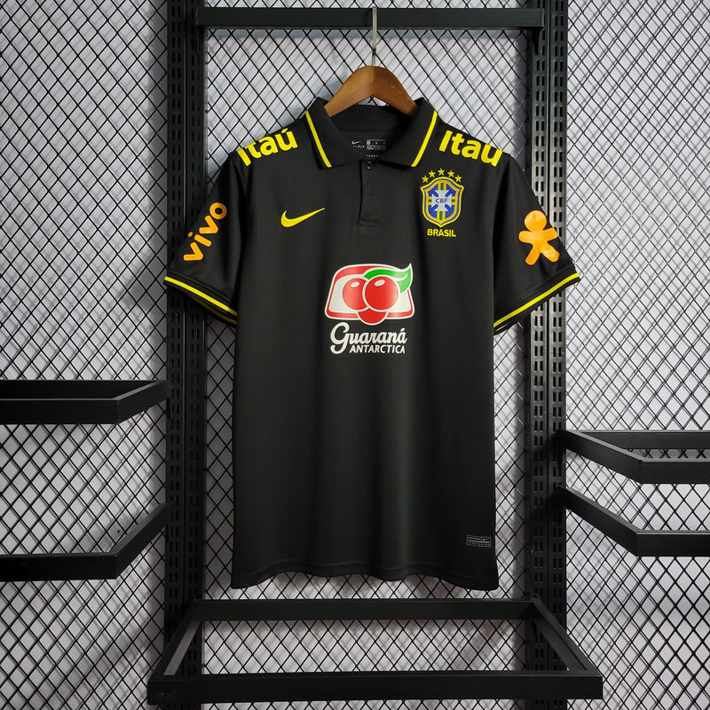 Camisa Polo Brasil - Black