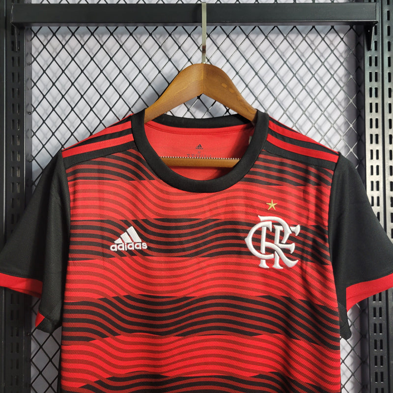 22/23 Flamengo - Uniforme tradicional - Vermelho